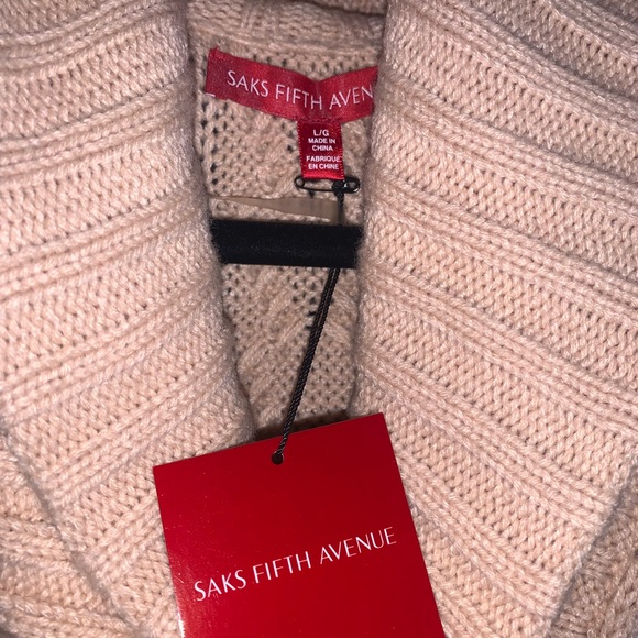 Saks Fifth Avenue sweater, Women’s L $40 - Picture 3 of 7